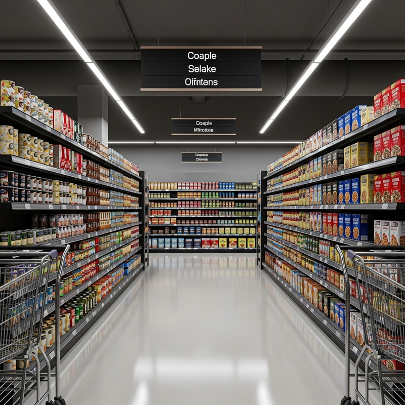 3D Modern Grocery Store Aisle Experience 3D Modern Grocery Store Aisle Experience