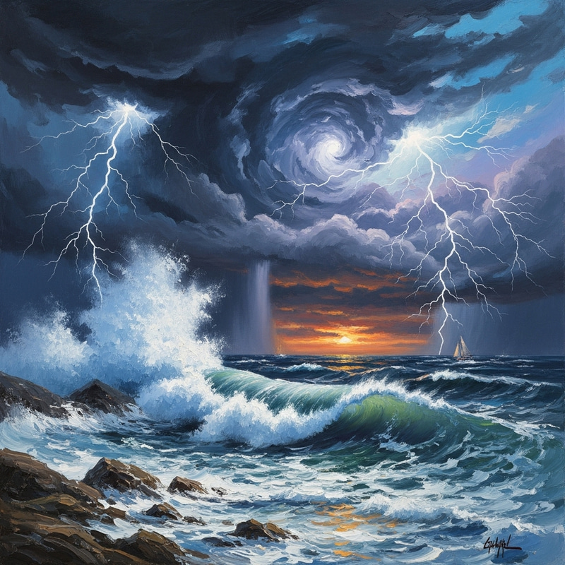 Nature's Drama: Enhancing Anger