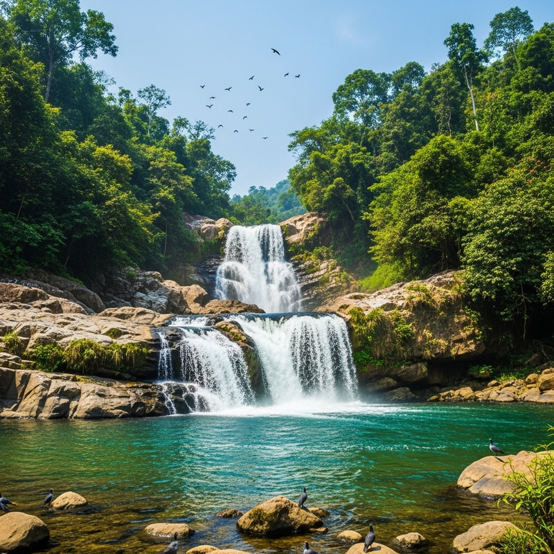 Nafakhum Waterfall in Bandarban | Stunning Natural Beauty