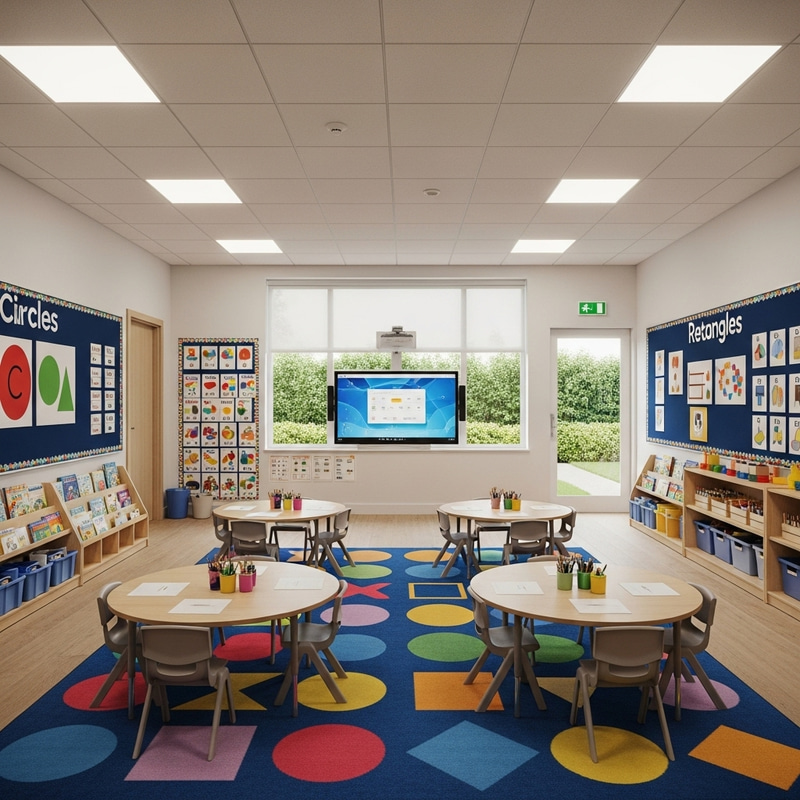 Interactive Classroom Design: Engaging Educational Setup with Hands-on Activities
