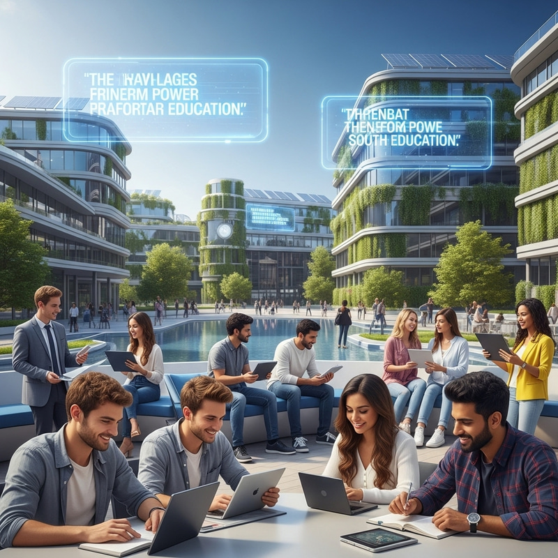 Futuristic Access to Higher Education for All