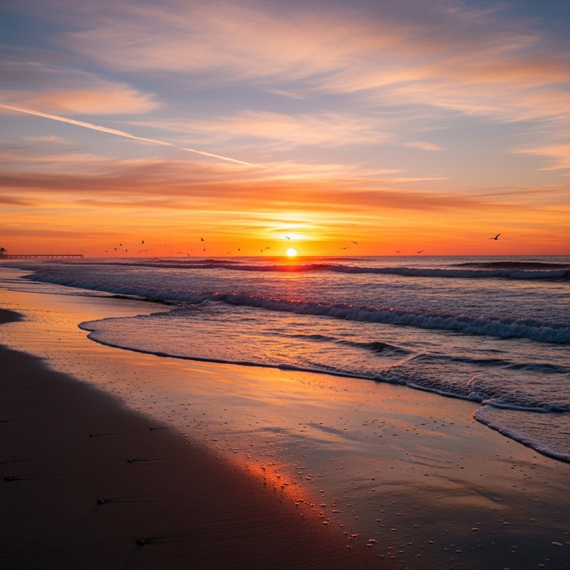 Sunset Serenity: A Summer Dream Sunset Serenity: A Summer Dream