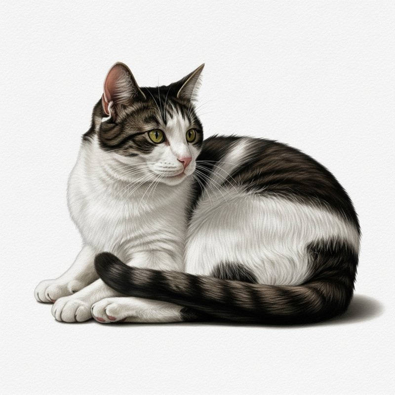 Realistic Domestic Feline Rendering: Texture, Eyes, Agility