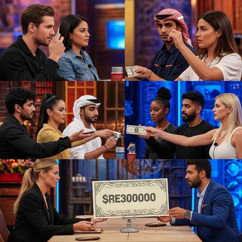 Vibrant Reality TV Contestants Competing for Cash Prize Vibrant Reality TV Contestants Competing for Cash Prize