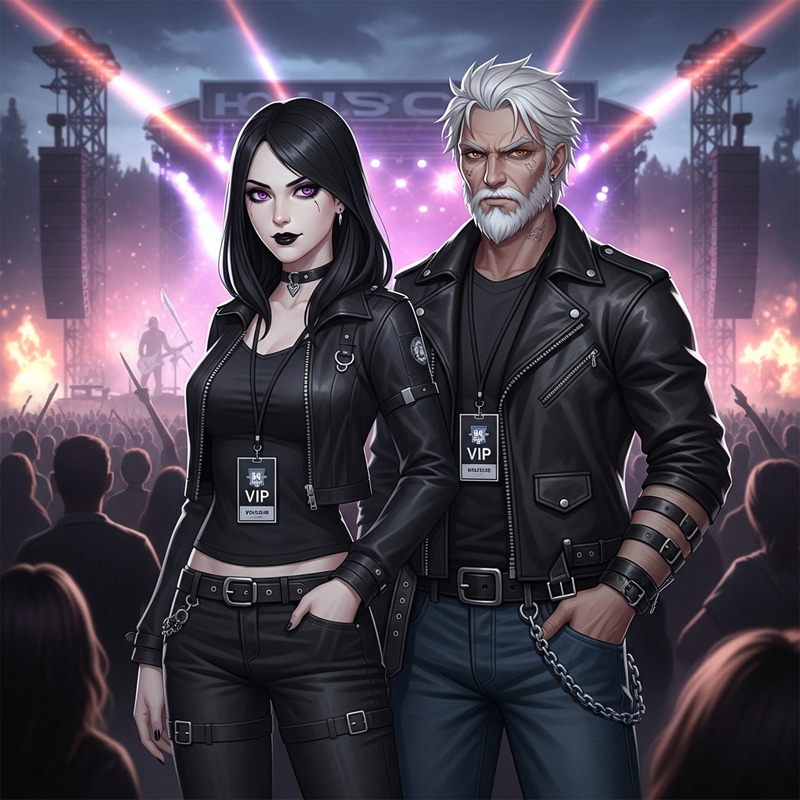 Yennefer & Geralt: Modern World Rock Music Festival Yennefer & Geralt: Modern World Rock Music Festival