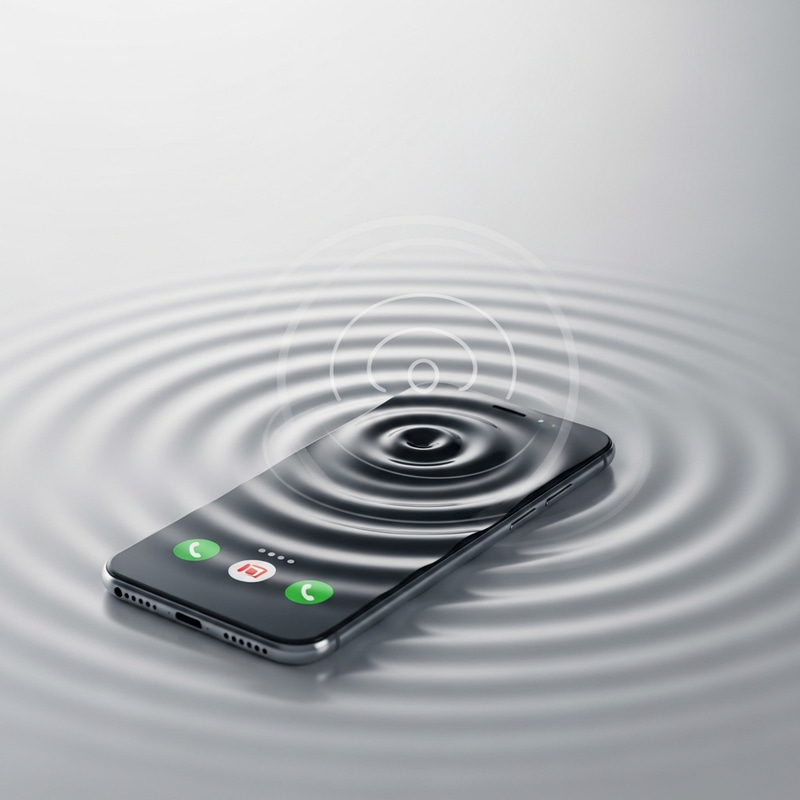 Phone Ring Wave Effect | Visualized Call Arrival Design Phone Ring Wave Effect | Visualized Call Arrival Design
