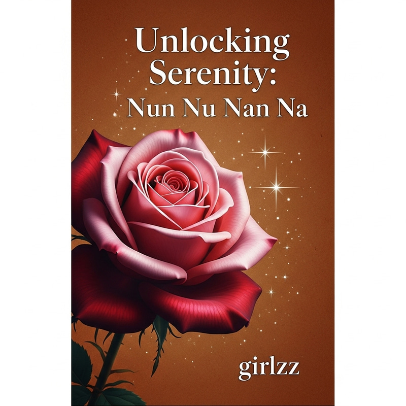 Unlocking Serenity: Nun Nu Nan Na - Cinnamon Cover with Rose and Stars