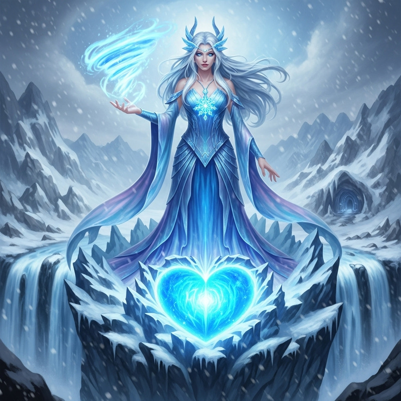 Rilay - Ice Elemental Mage | Glacier Sorceress Rilay - Ice Elemental Mage | Glacier Sorceress