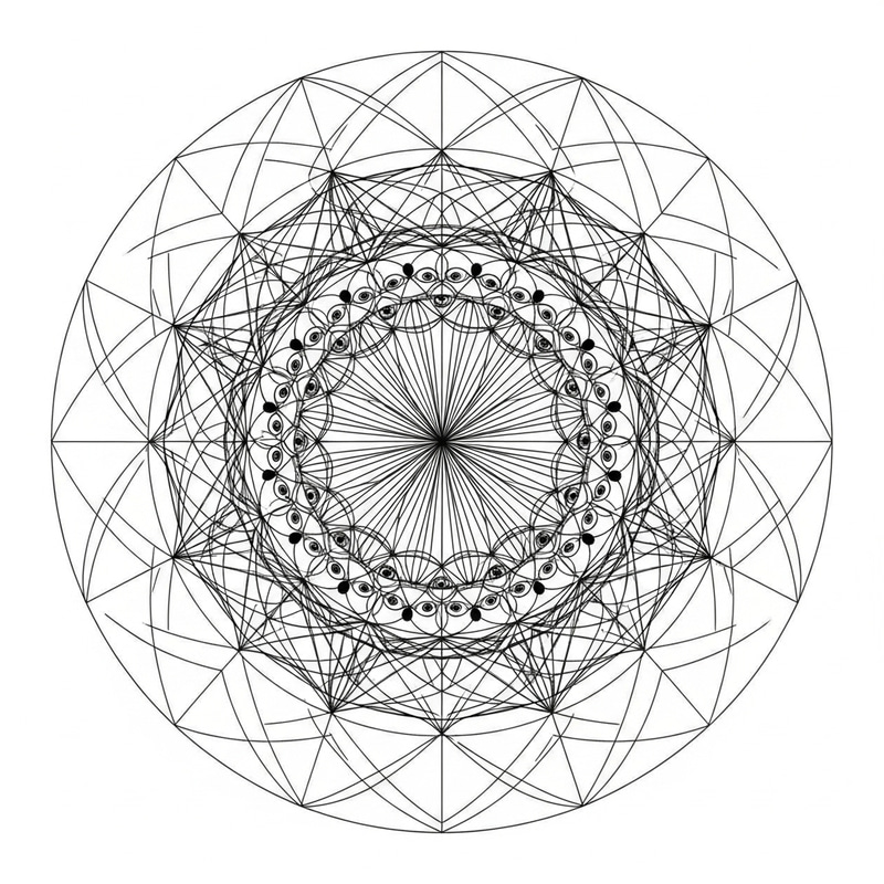 Unique Circle Design: Chords, Arcs, and Angles Creation