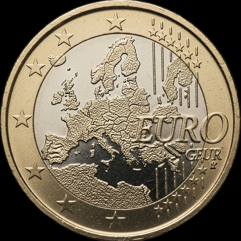 Euro Coin: Currency Symbol of Europe Euro Coin: Currency Symbol of Europe