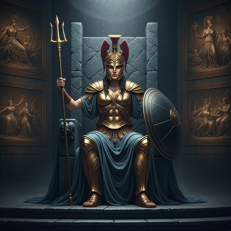 Athena: The Majestic Goddess of Wisdom and War Athena: The Majestic Goddess of Wisdom and War