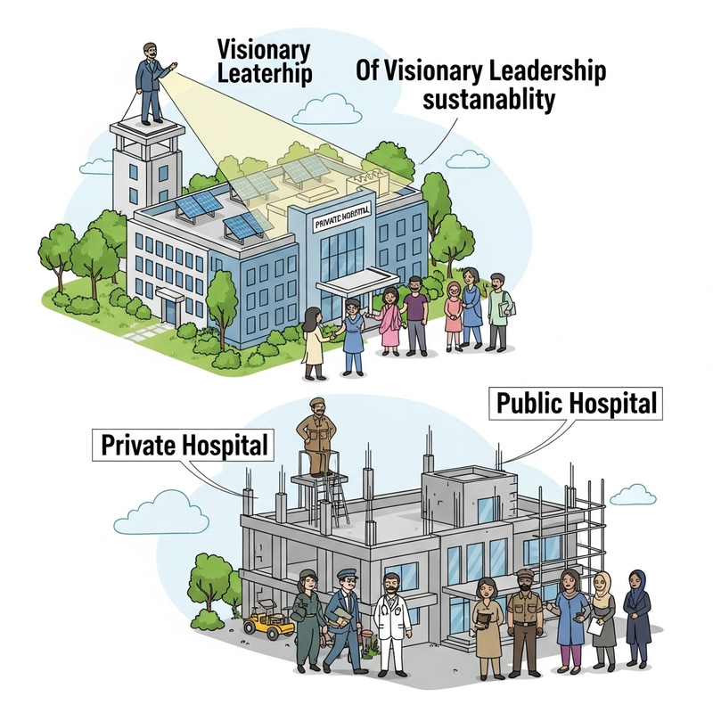 Impact of Visionary Leadership on Public and Private Hospitals in Punjab Impact of Visionary Leadership on Public and Private Hospitals in Punjab