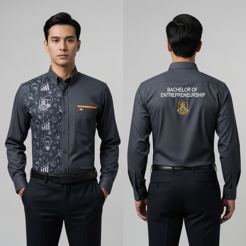 Stylish OJT Uniform for Entrepreneurship Students Stylish OJT Uniform for Entrepreneurship Students