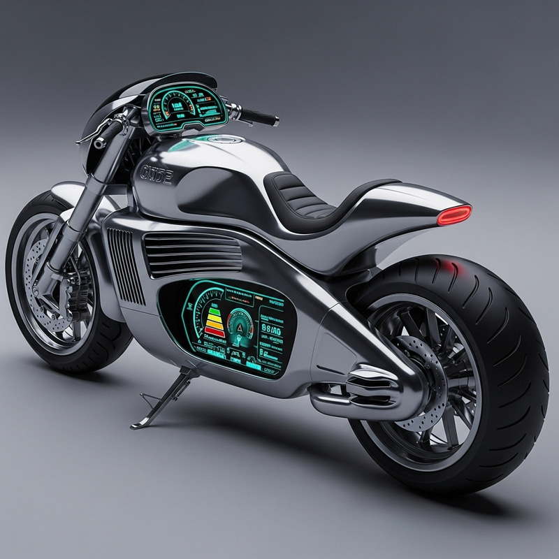 Futuristic Motorcycle - Embodying the Future of Transportation Futuristic Motorcycle - Embodying the Future of Transportation