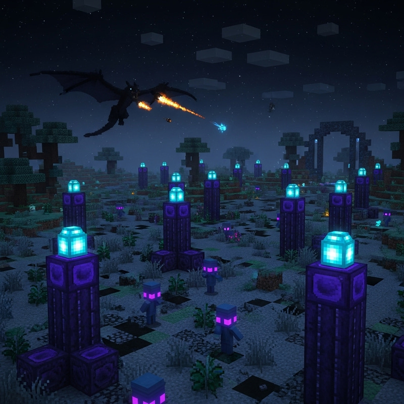 Discover the Ender World in Minecraft Discover the Ender World in Minecraft