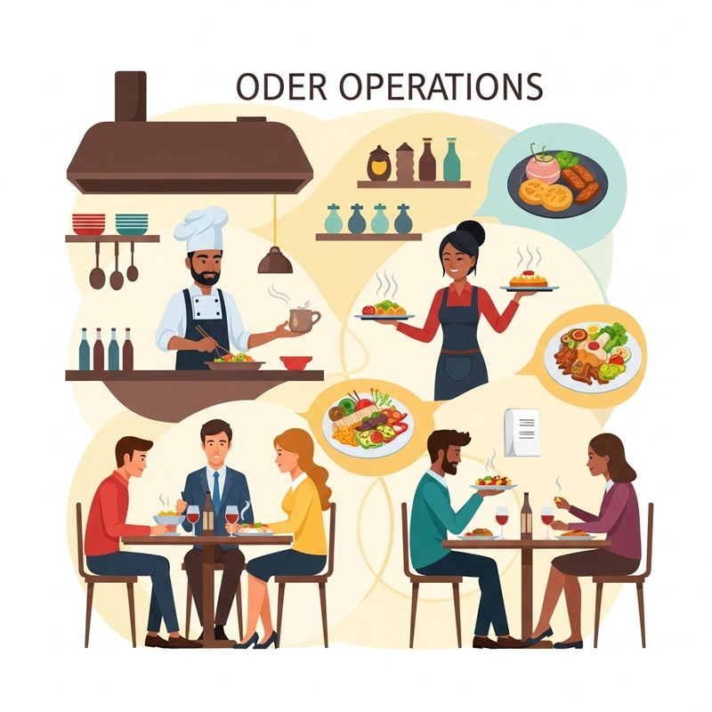 Restaurant Operations: A Culinary Diversity Display