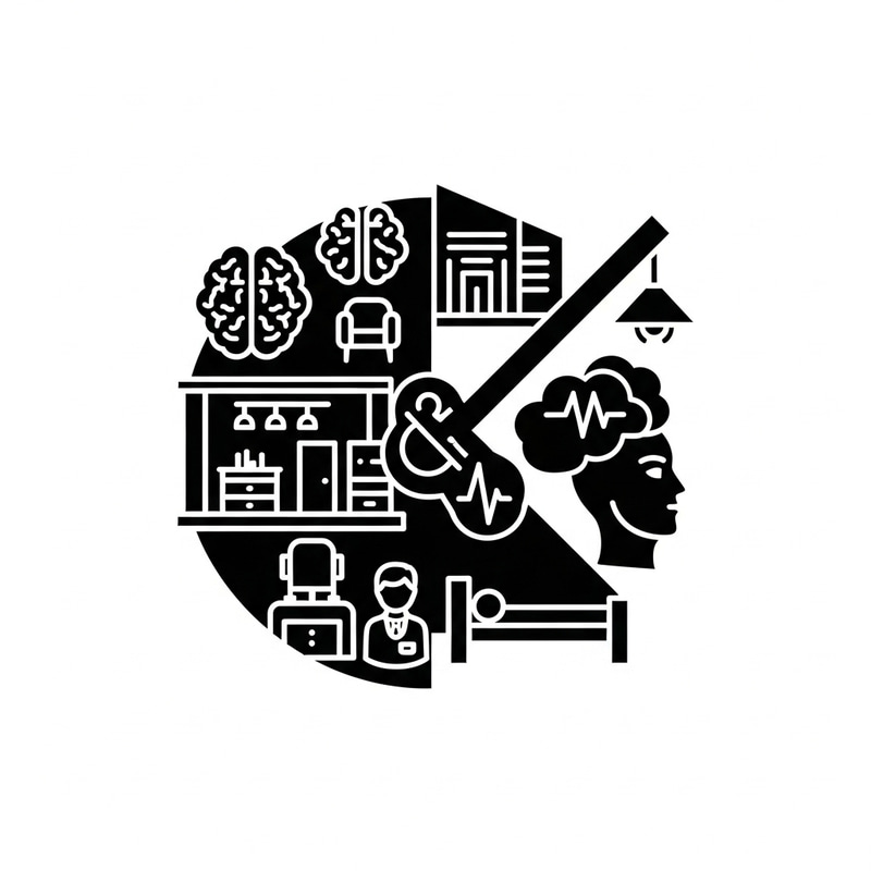 Black Icon: Interior Design Psychology Fusion Black Icon: Interior Design Psychology Fusion