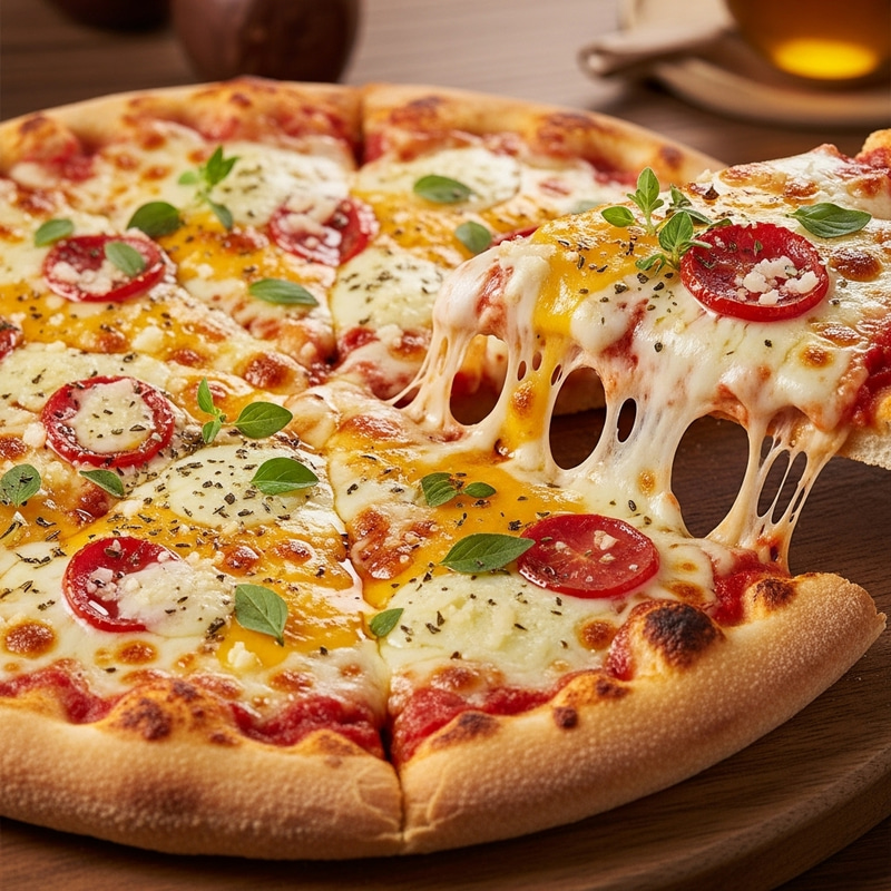 Delicious Cheese Pizza for Cheese Lovers Delicious Cheese Pizza for Cheese Lovers