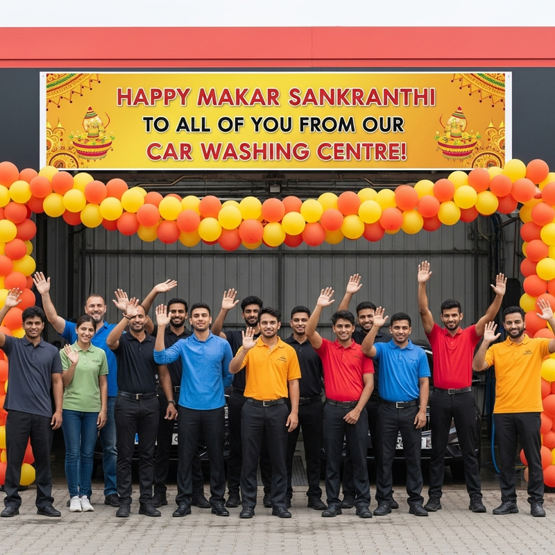 Wishing Happy Makar Sankranthi from Sayee Car Washing Centre Wishing Happy Makar Sankranthi from Sayee Car Washing Centre