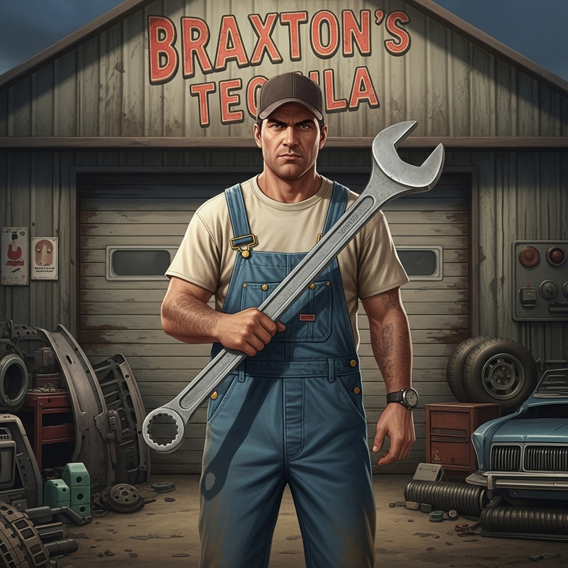 Braxton Tequila: Mechanic Boss in GTA FIVEM | Character Profile Braxton Tequila: Mechanic Boss in GTA FIVEM | Character Profile