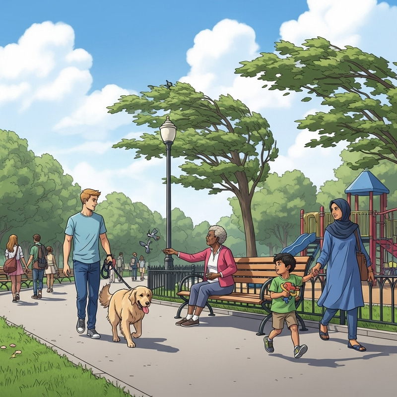 Explore the Vibrant City Park: A Walk in Nature