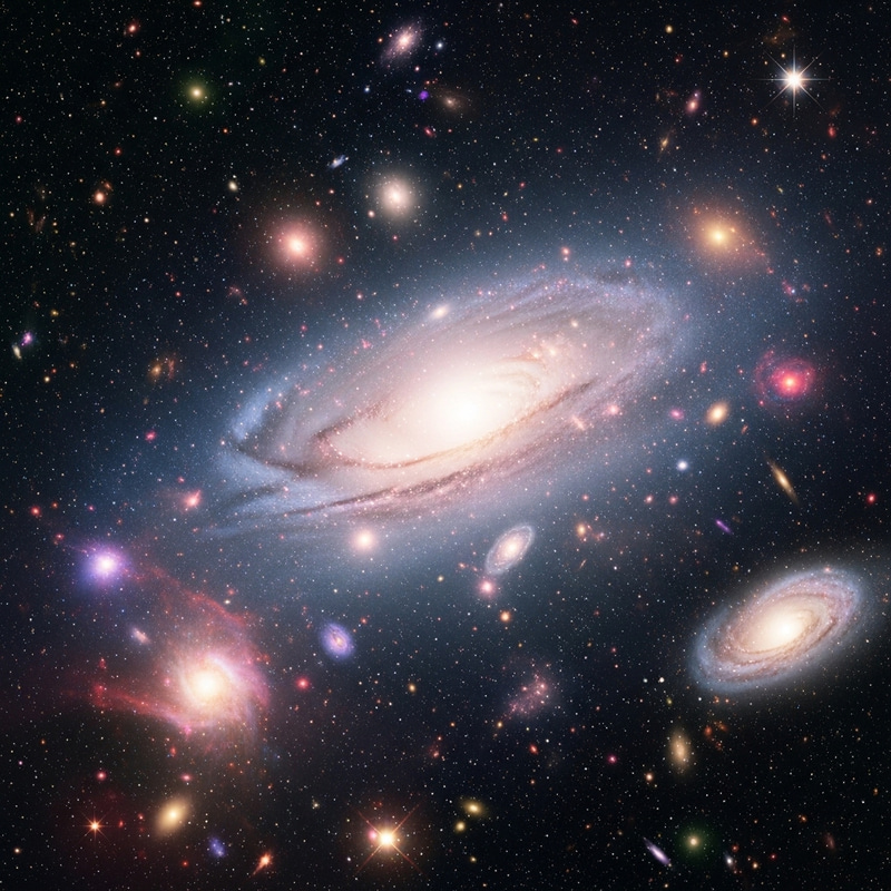 Spc, Galactic Abstract: Enigmatic Cosmic Artistry Spc, Galactic Abstract: Enigmatic Cosmic Artistry