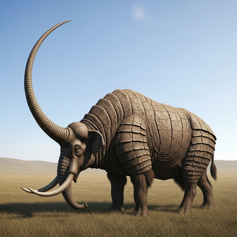 Elasmotherium Sibiricum: Majestic Ice Age Giant
