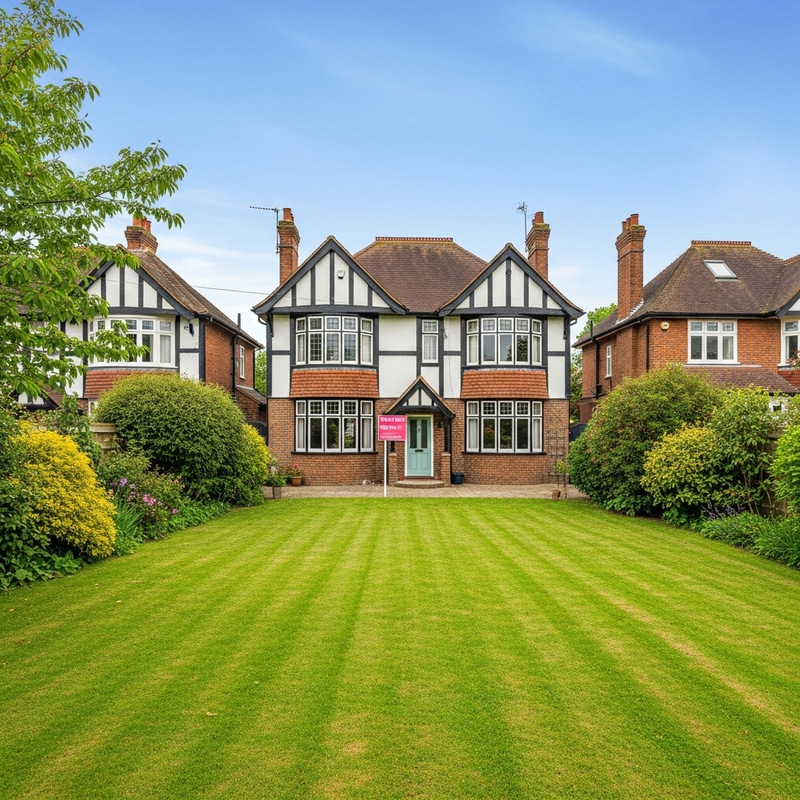 Beautiful Semi-Detached House for Sale with Spacious Green Garden Beautiful Semi-Detached House for Sale with Spacious Green Garden