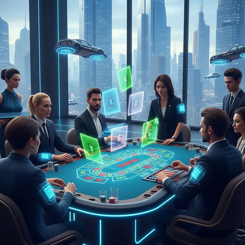 Futuristic Baccarat: A High-Tech Gaming Experience