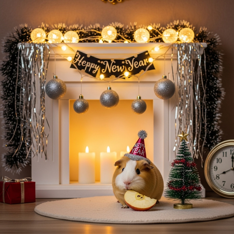 Celebrate the New Year with a Festive Guinea Pig Celebrate the New Year with a Festive Guinea Pig