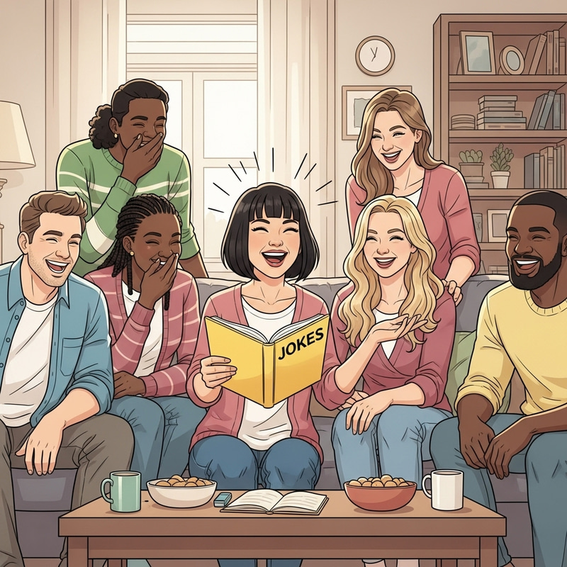Multicultural Friends Share Laughter: A Joyful Scene Multicultural Friends Share Laughter: A Joyful Scene