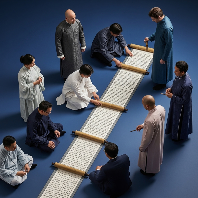 Poetry Reading Event | Flying Flower Order on Blue Background