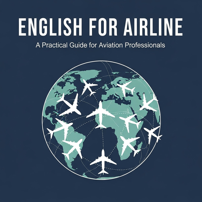 English for Airline Staff Guide | Book Cover English for Airline Staff Guide | Book Cover
