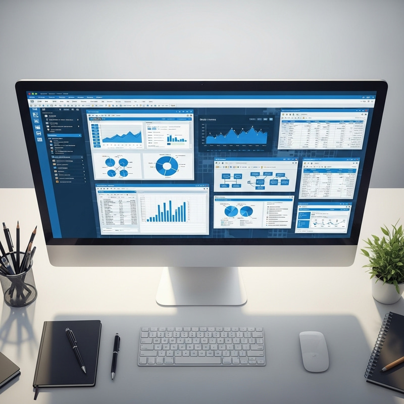SAP Software Interface - Streamlined Workflow Visualization SAP Software Interface - Streamlined Workflow Visualization