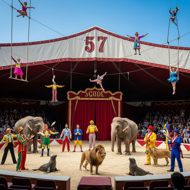 Vibrant Circus School Performances & Acts | No.57 Canopy Vibrant Circus School Performances & Acts | No.57 Canopy