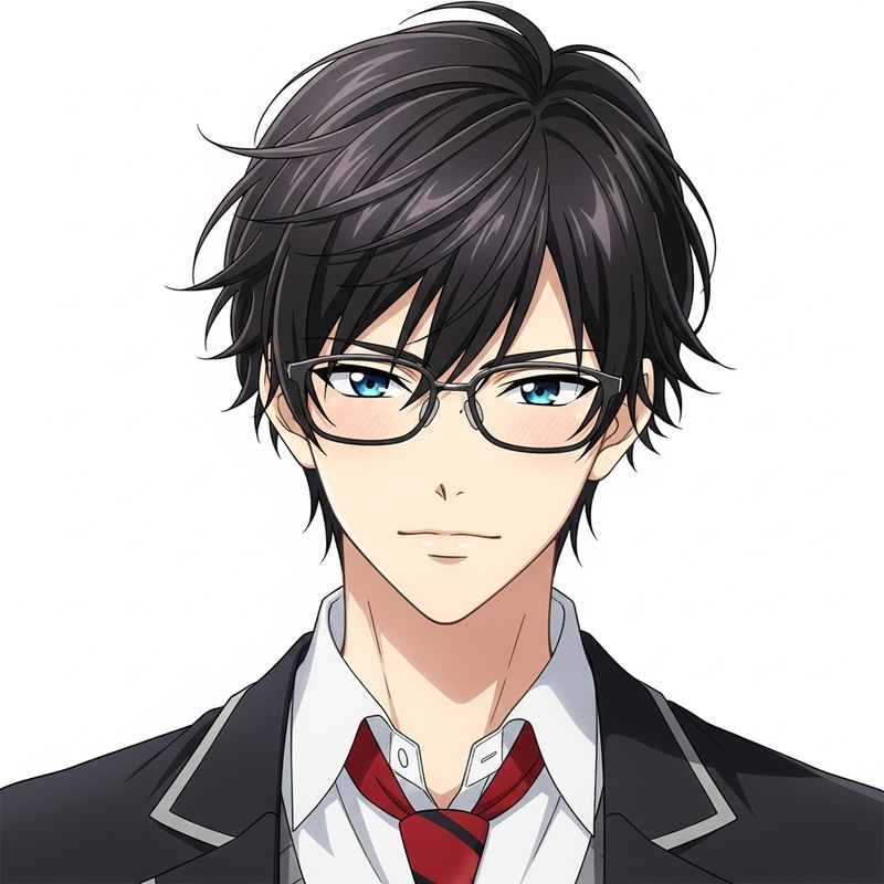 Hot Handsome Anime Boy | Teenage Character Illustration Hot Handsome Anime Boy | Teenage Character Illustration