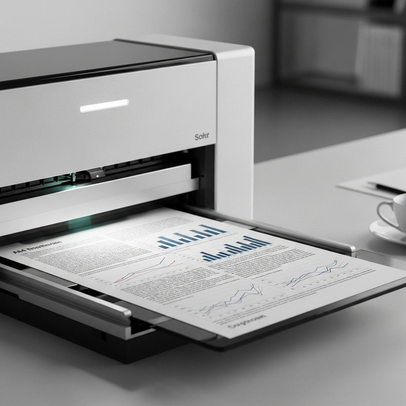 Document Scanning Solutions | Minimalistic Scanner Design