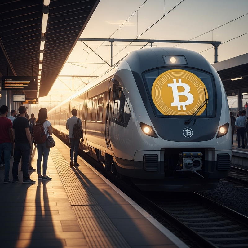 Bitcoin Train Station | Modern Cryptocurrency Innovation Bitcoin Train Station | Modern Cryptocurrency Innovation