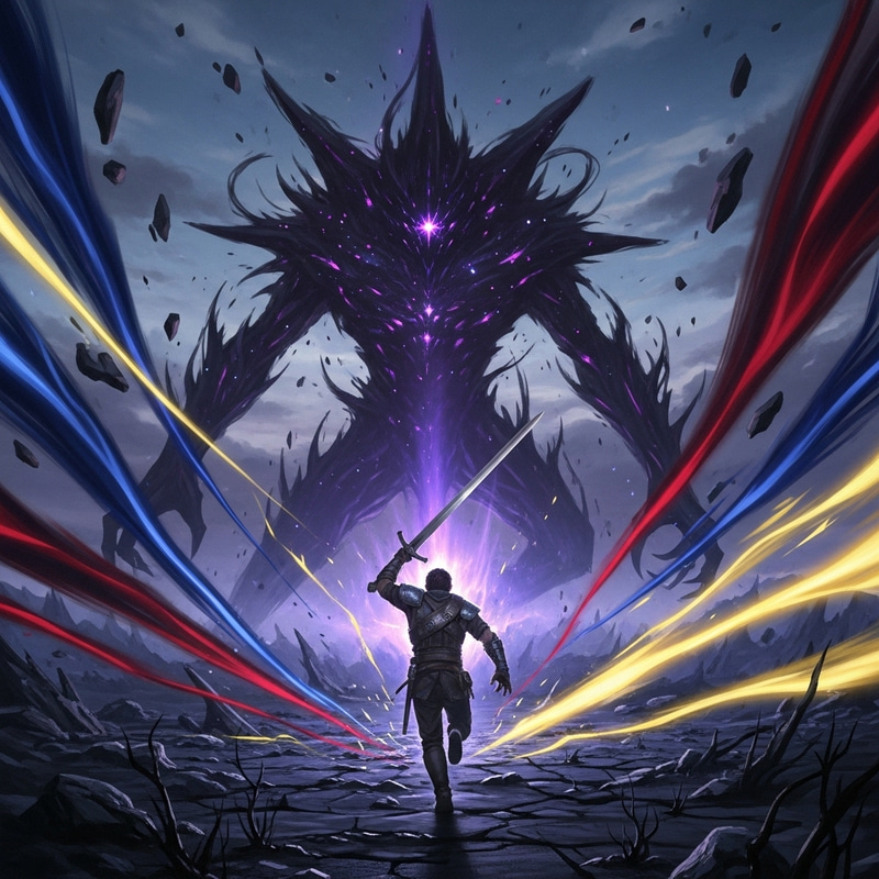 Dark Star Monster: Epic Confrontation in Wasteland Dark Star Monster: Epic Confrontation in Wasteland