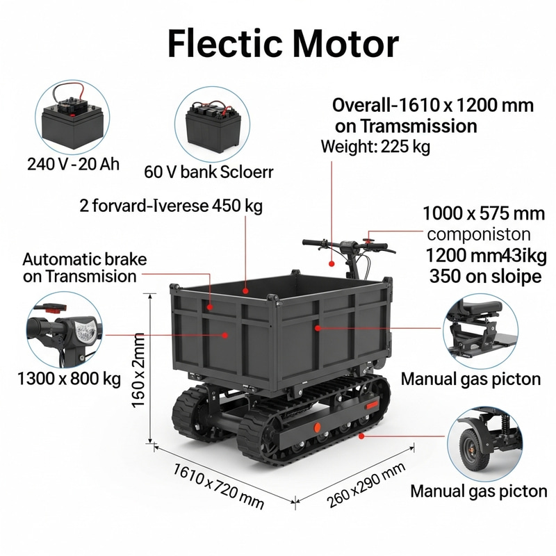 Electric Motor 2400W | 60V Battery Pack | Dimensions & Features Electric Motor 2400W | 60V Battery Pack | Dimensions & Features