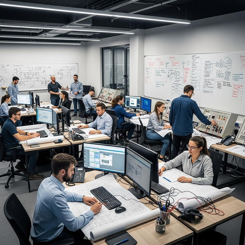 Innovative Electrical Company Office | Diverse Work Environment Innovative Electrical Company Office | Diverse Work Environment