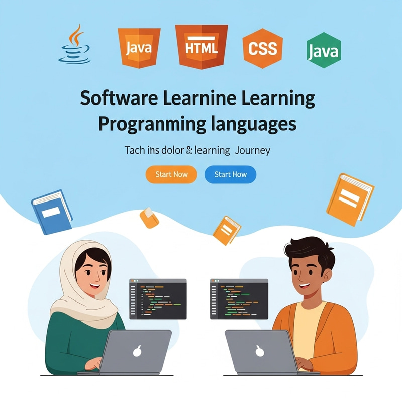 Software Learning: Java, HTML, CSS | Landing Page Images Software Learning: Java, HTML, CSS | Landing Page Images