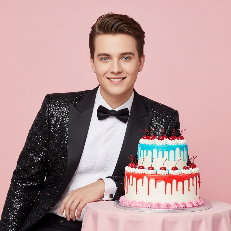 Bobby Idol: Sweet Moments with a Pink Cake Bobby Idol: Sweet Moments with a Pink Cake