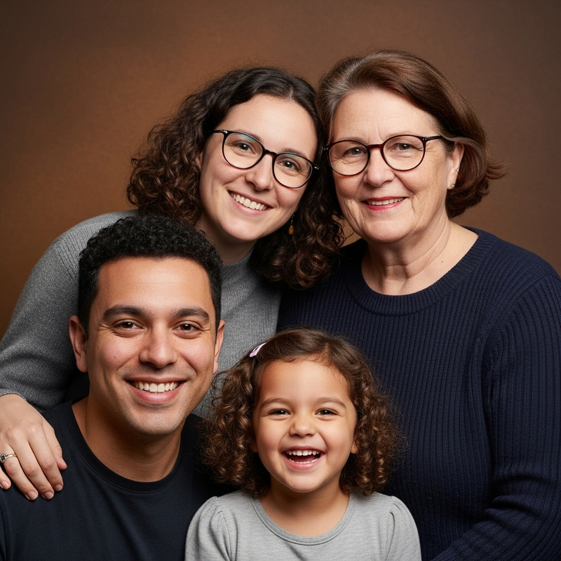 Charming Family Portraits: Capturing Genuine Moments Charming Family Portraits: Capturing Genuine Moments