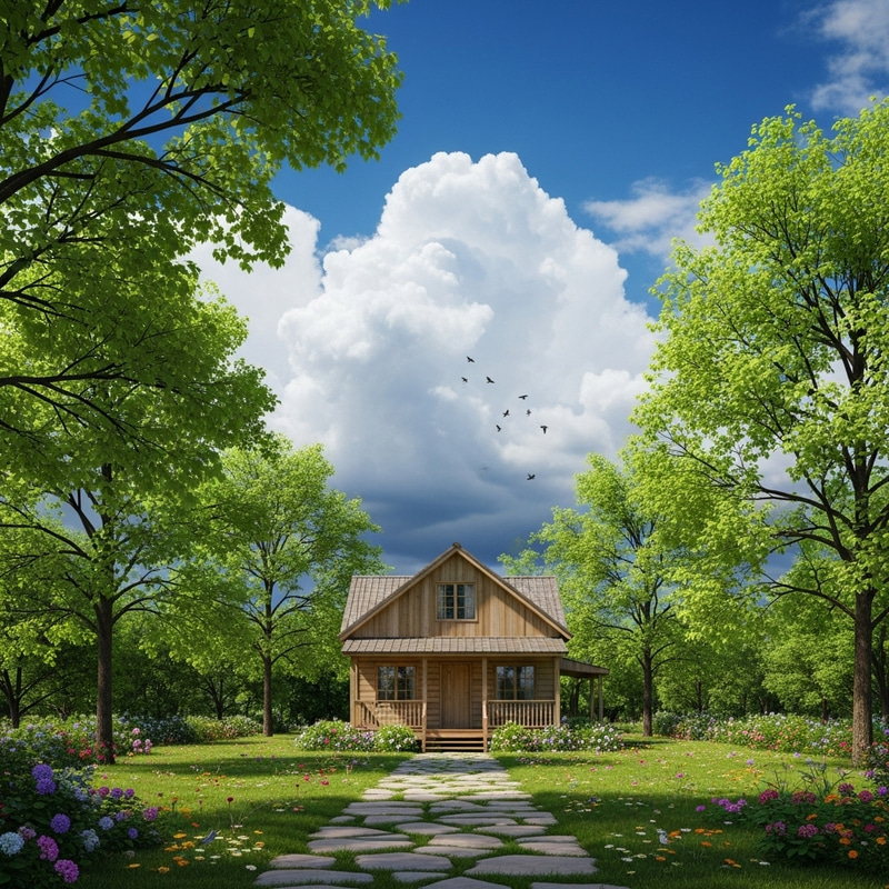 Charming Countryside Home in Serene Setting