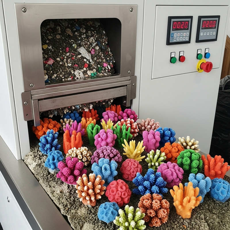 Transforming Plastic Waste into Artificial Corals Transforming Plastic Waste into Artificial Corals