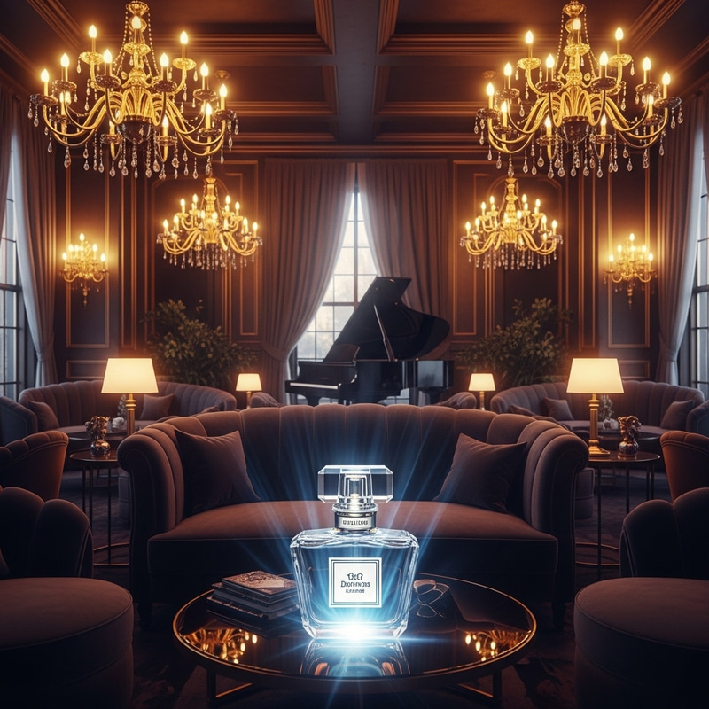 Luxurious and Opulent Scene with Alluring Paco Rabanne Fragrance Luxurious and Opulent Scene with Alluring Paco Rabanne Fragrance
