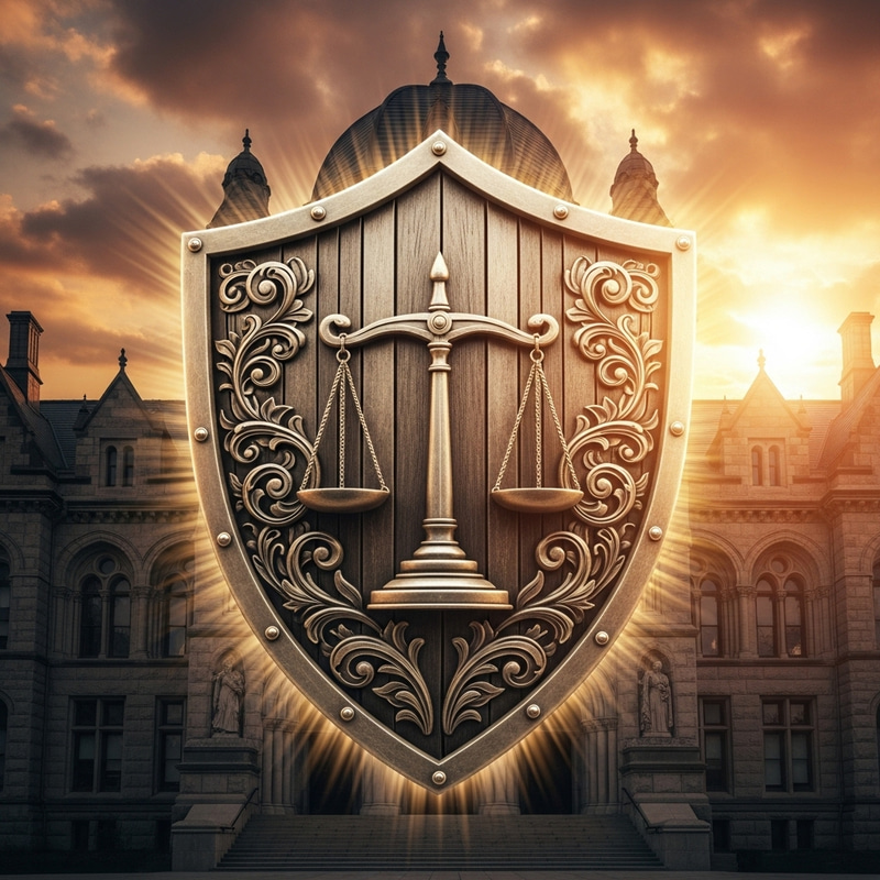 Protection from Judgement: Radiant Shield and Scales of Justice Protection from Judgement: Radiant Shield and Scales of Justice