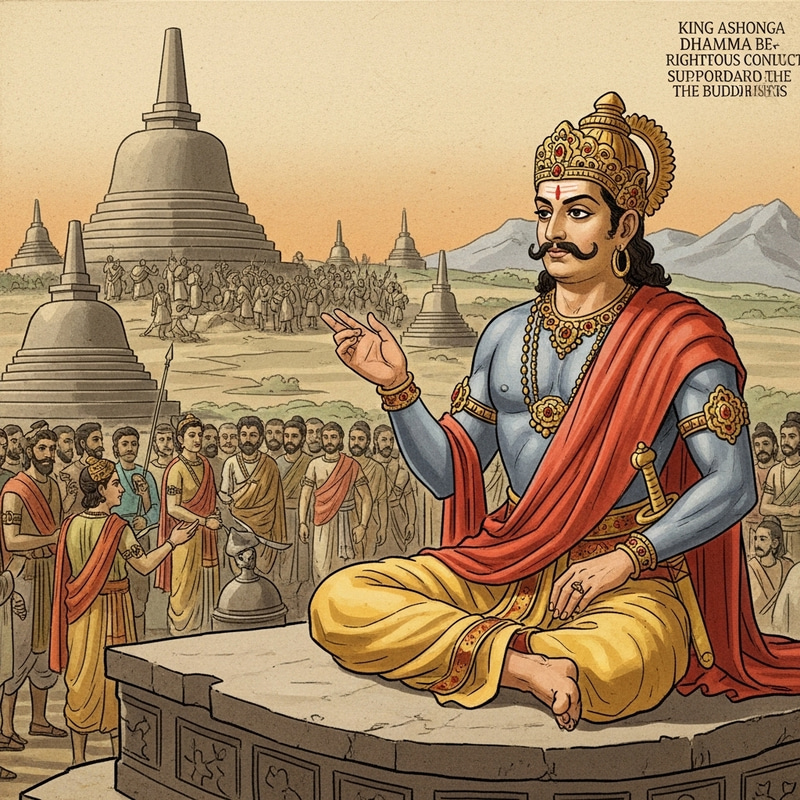 Ashoka: Conquest of Kalinga, Dhamma Propagation & Buddhism Impact Ashoka: Conquest of Kalinga, Dhamma Propagation & Buddhism Impact