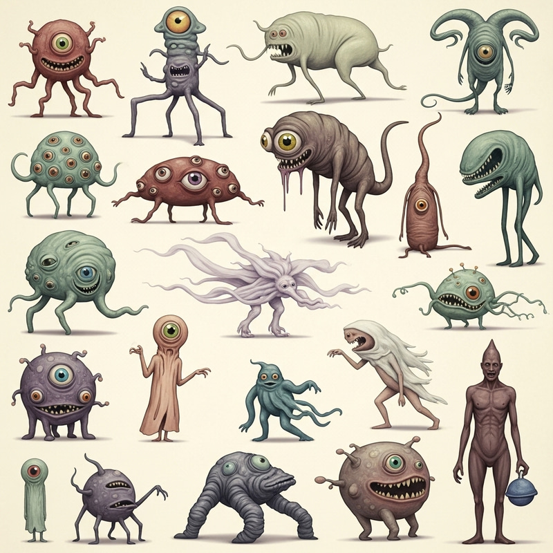 Monsters: Diverse and Fantastical Creatures Monsters: Diverse and Fantastical Creatures